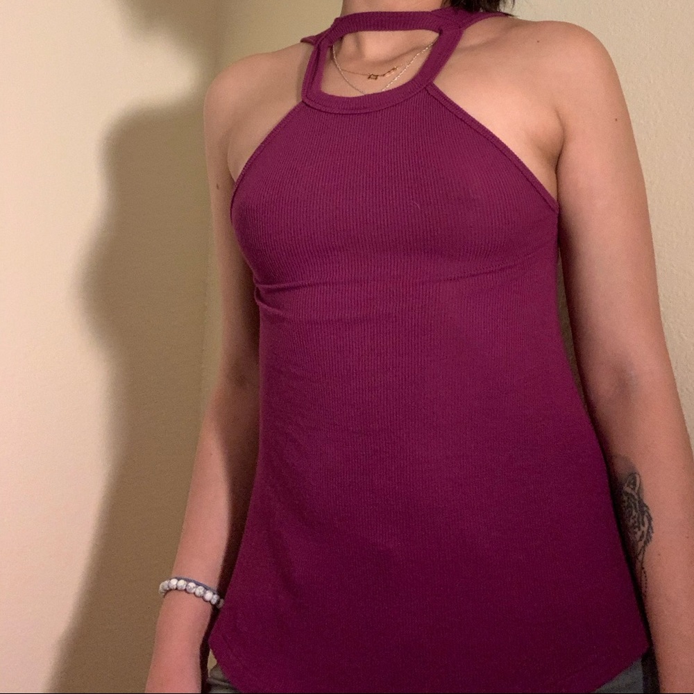 NWOT Relaxed Cutout Tank Top